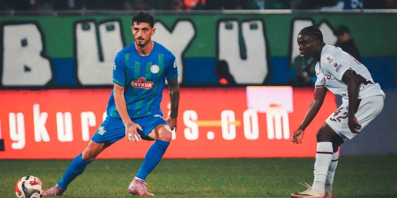 Trendyol Süper Lig: Çaykur Rizespor: 1 - Trabzonspor: 2 (Maç sonucu)