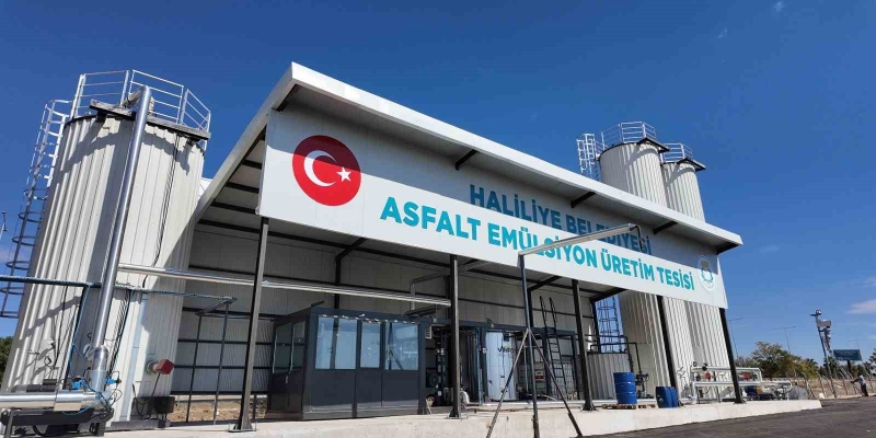 Haliliye Belediyesi sathi asfalt ihtiyacını kendi kaynaklarıyla karşılayacak