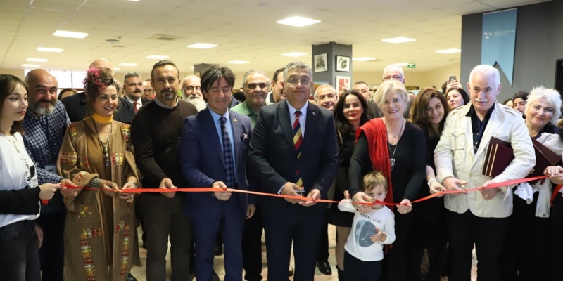 DPÜ’de Ahmet Yakupoğlu anısına uluslararası sanat ve tasarım çalıştayı sergisi