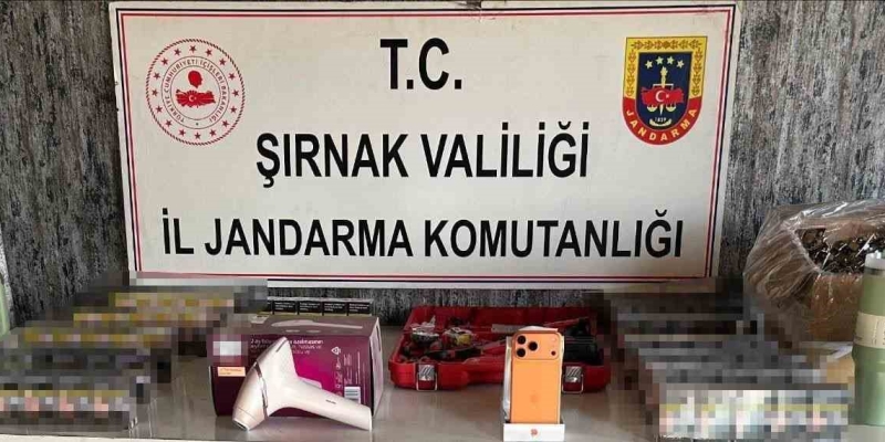 Şırnak’ta jandarmadan kaçakçılık operasyonu: 3 tutuklama