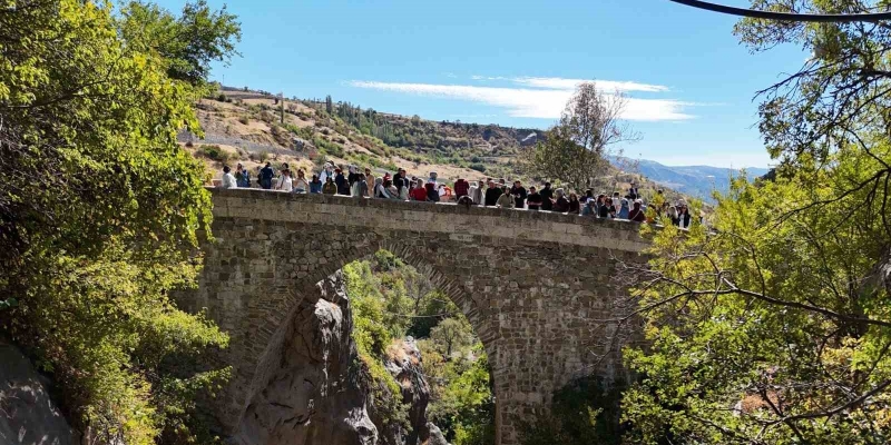 Tarihi Süleymanlı’da öğretmenler kültür, tarih ve doğa ile iç içe eğitim aldı