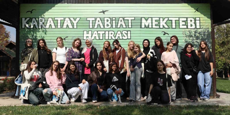 Karatay Tabiat Mektebi, Erasmus programında uluslararası öğrencileri ağırladı