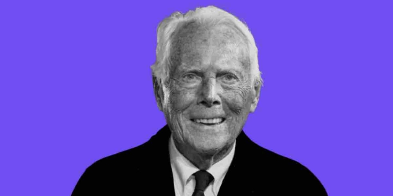 İtalyan Moda Tasarımcısı Giorgio Armani 91 Yaşında Vefat Etti