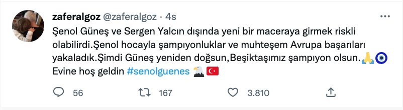 zafer algoz den dikkat ceken senol gunes aciklamasi