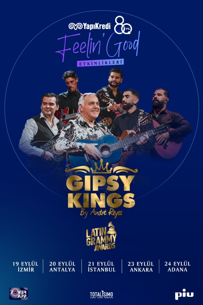 gipsy kings by andre reyes 21 eylul de istanbul da