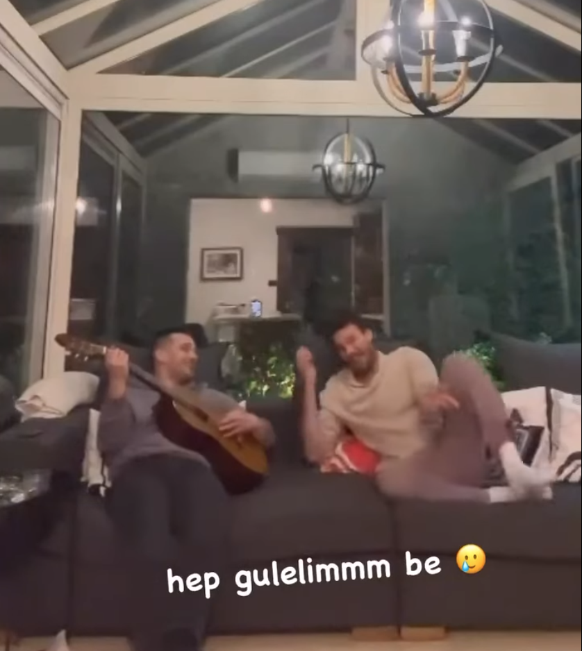 mustafa mert koc cagatay ulusoy un dogum gununu video ile kutladi