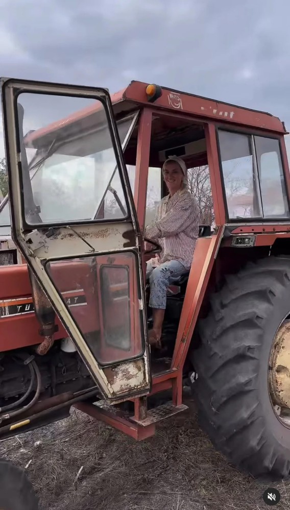 didem soydan traktor surdu o anlar sosyal medyada gundem oldu