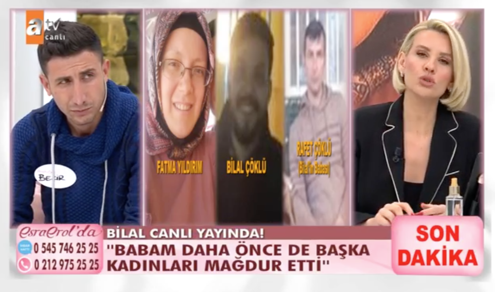 esra erol da bekir yildirim kimdir fatma yildirim kimdir bilal coklu kimdir fatma yildirim olayi nedir