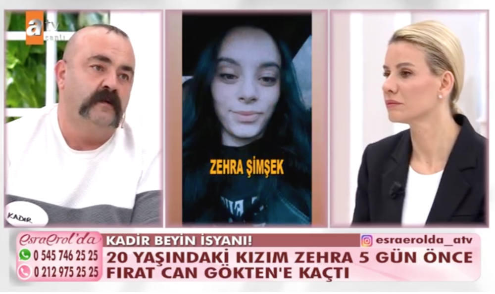 esra erol da zehra simsek kimdir firat can gokten kimdir zehra simsek olayi nedir kadir simsek kimdir 