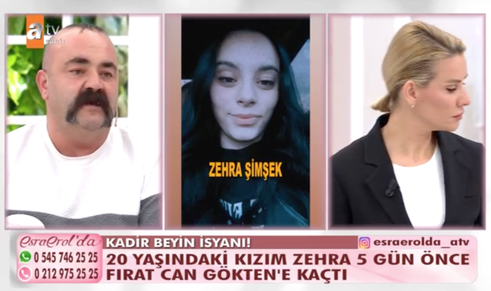 esra erol da zehra simsek kimdir firat can gokten kimdir zehra simsek olayi nedir kadir simsek kimdir 