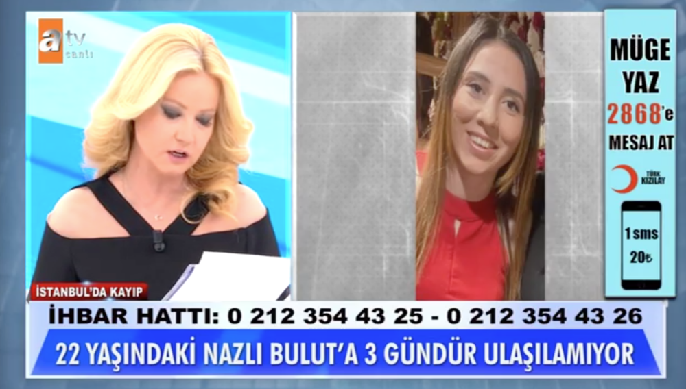 muge anli nazli bulut kimdir nazli bulut olayi nedir