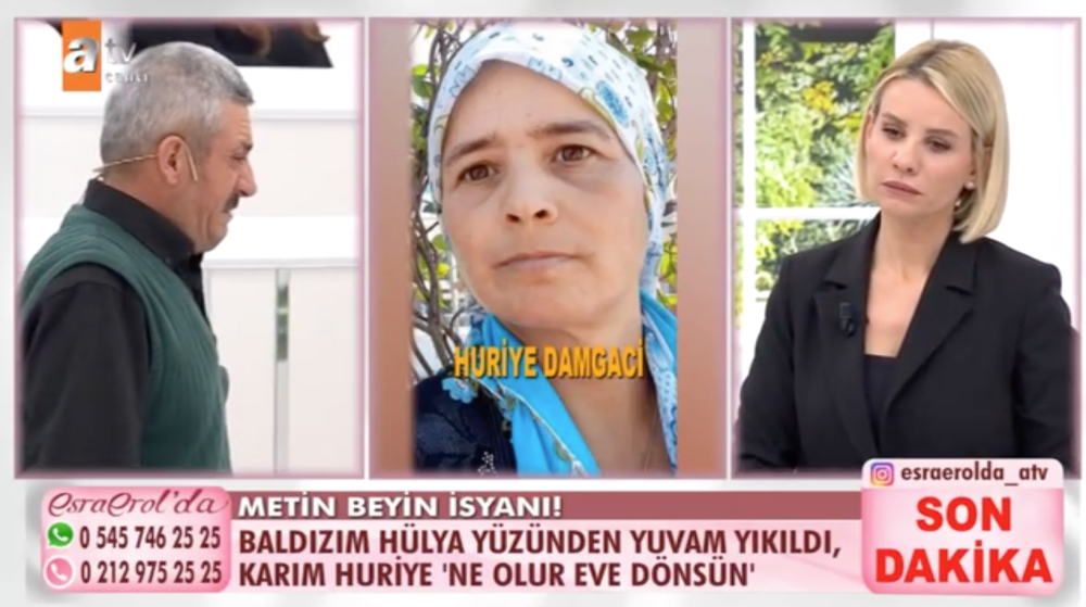 esra erol da metin damgaci kimdir huriye damgaci kimdir huriye damgaci olayi nedir